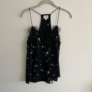 Cami NYC cami with stars- excellent condition size small